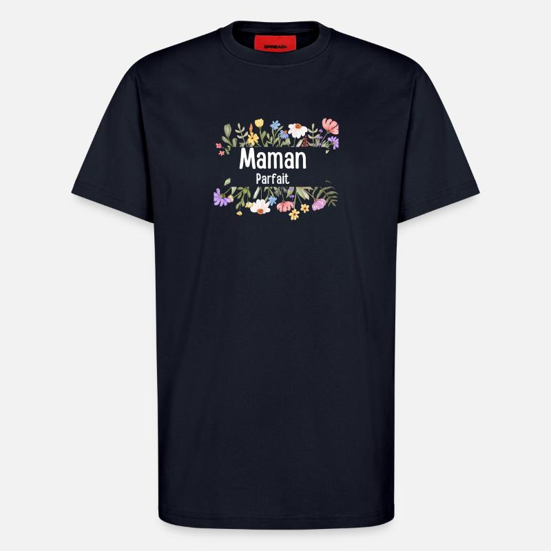 Perfekte Blumenmutter - T-Shirt - made by SPREAD - DARK NAVY