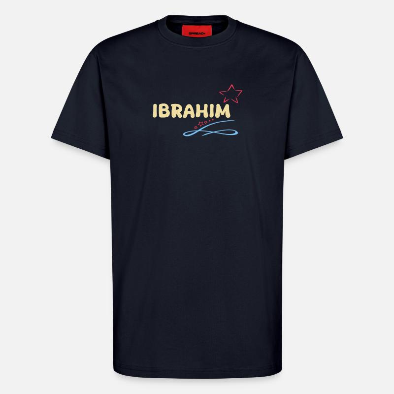 Geschenk Ibrahim - T-Shirt - made by SPREAD - DARK NAVY