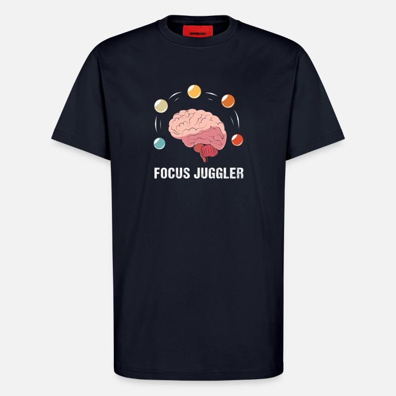 Autism Gift Autistic ADHD Asperger's - T-Shirt - made by SPREAD - DARK NAVY