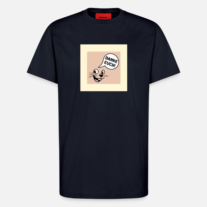 Danke Euch Abschied - T-Shirt - made by SPREAD - DARK NAVY