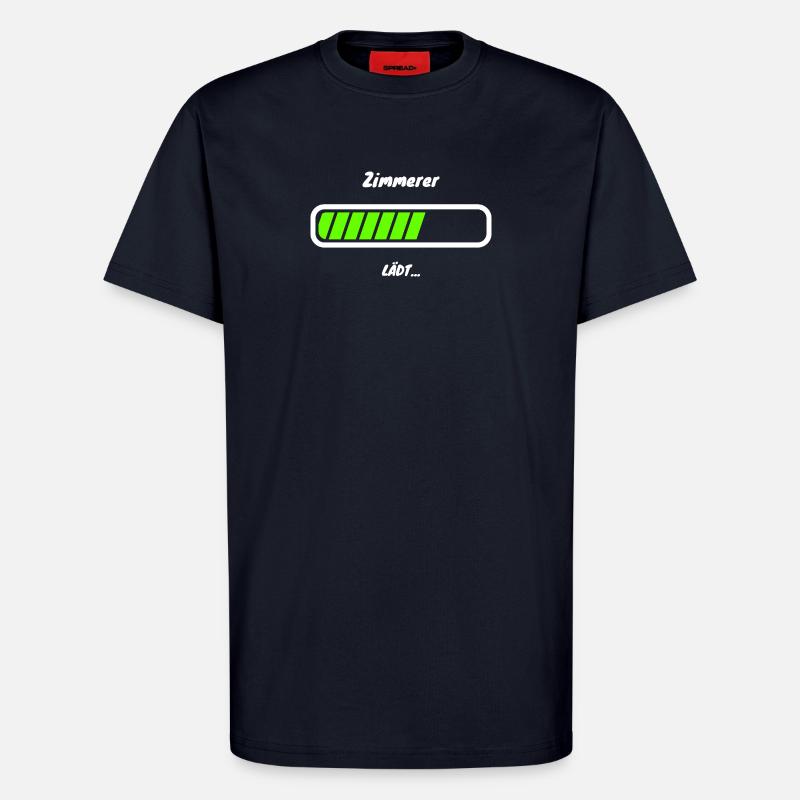 Zimmerer Handwerker Beruf Witziger Spruch - T-Shirt - made by SPREAD - DARK NAVY