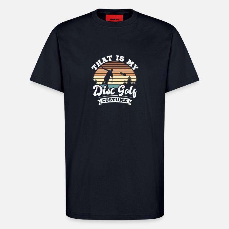 Disc Golf Geschenke Discgolf - T-Shirt - made by SPREAD - DARK NAVY