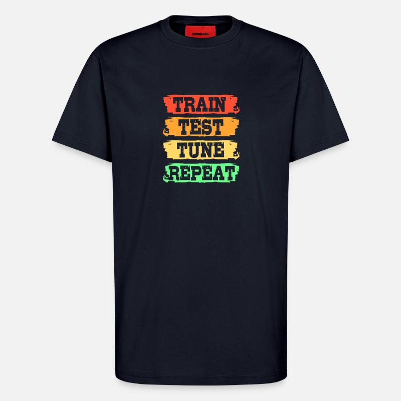 Programmeur codeur GPT - T-shirt bio décontracté fabriqué en UE - DARK NAVY