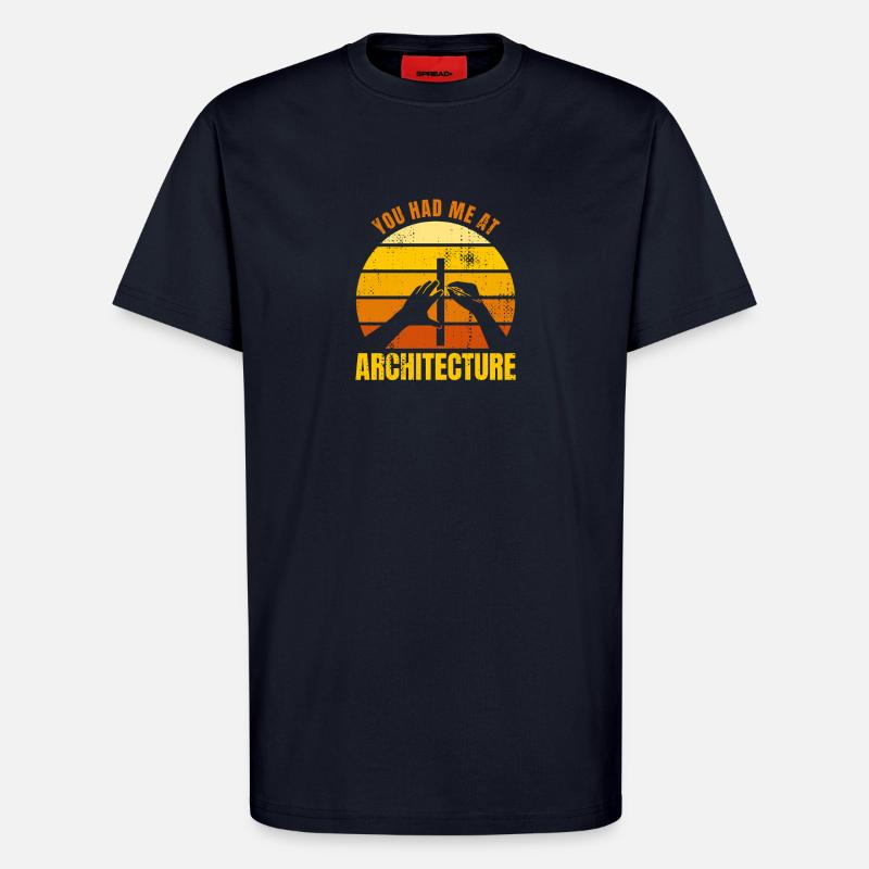 Architects' Saying - T-Shirt - made by SPREAD - DARK NAVY