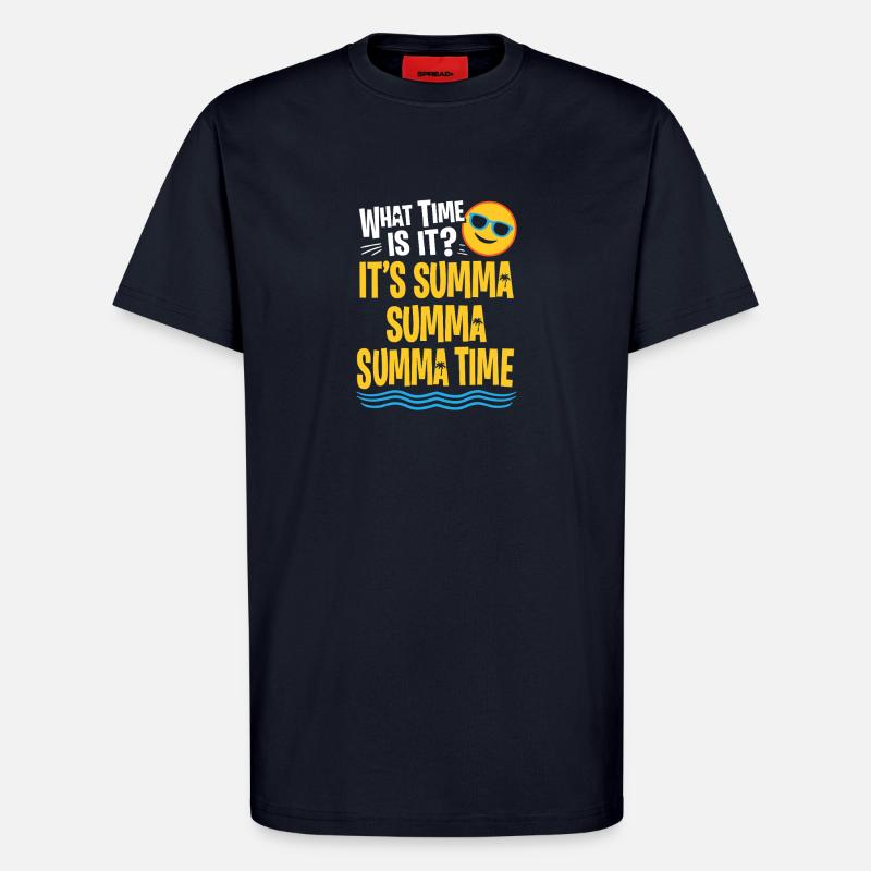 Summa Summa Time Tee - T-Shirt - made by SPREAD - DARK NAVY
