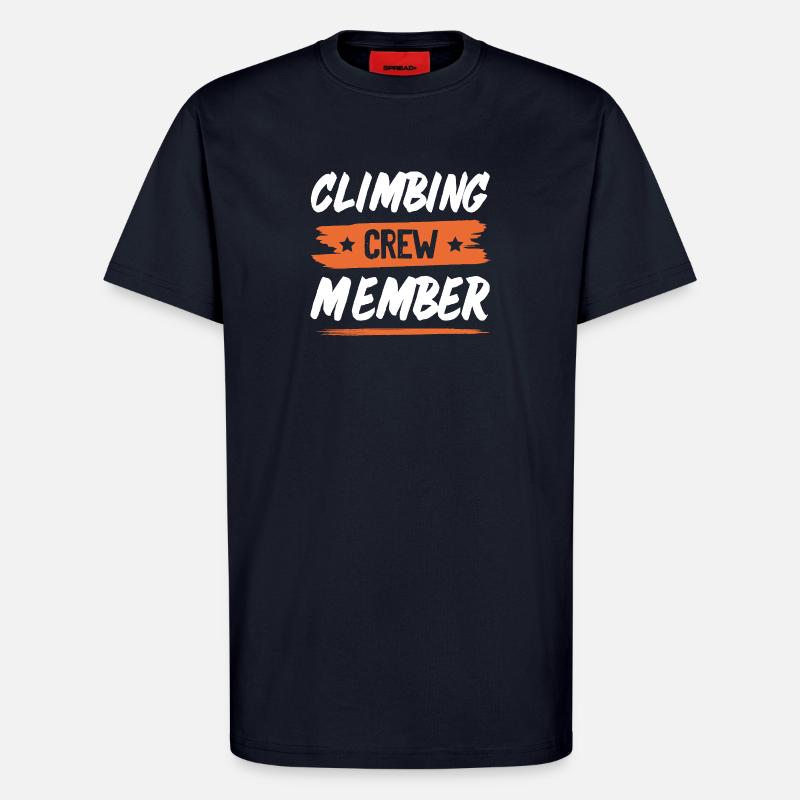 Climbing Crew - T-Shirt - made by SPREAD - DARK NAVY