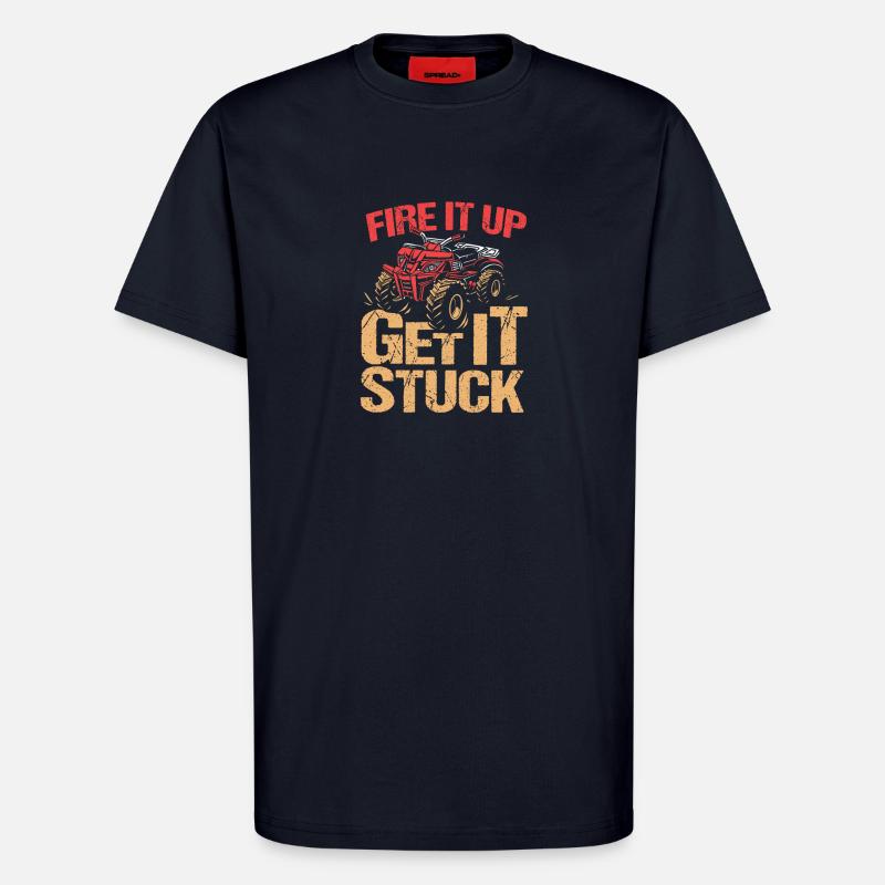 Quad - T-Shirt - made by SPREAD - DARK NAVY
