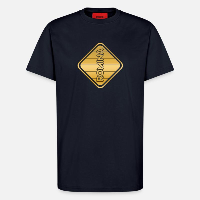 Romina als Ehefrau - T-Shirt - made by SPREAD - DARK NAVY