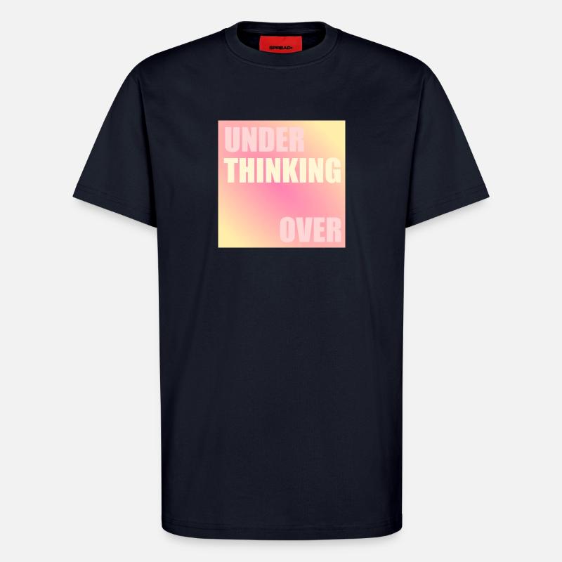 Thinking - T-Shirt - made by SPREAD - DARK NAVY