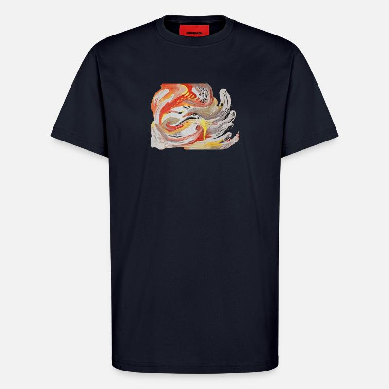 PHÖNIX  - T-Shirt - made by SPREAD - DARK NAVY