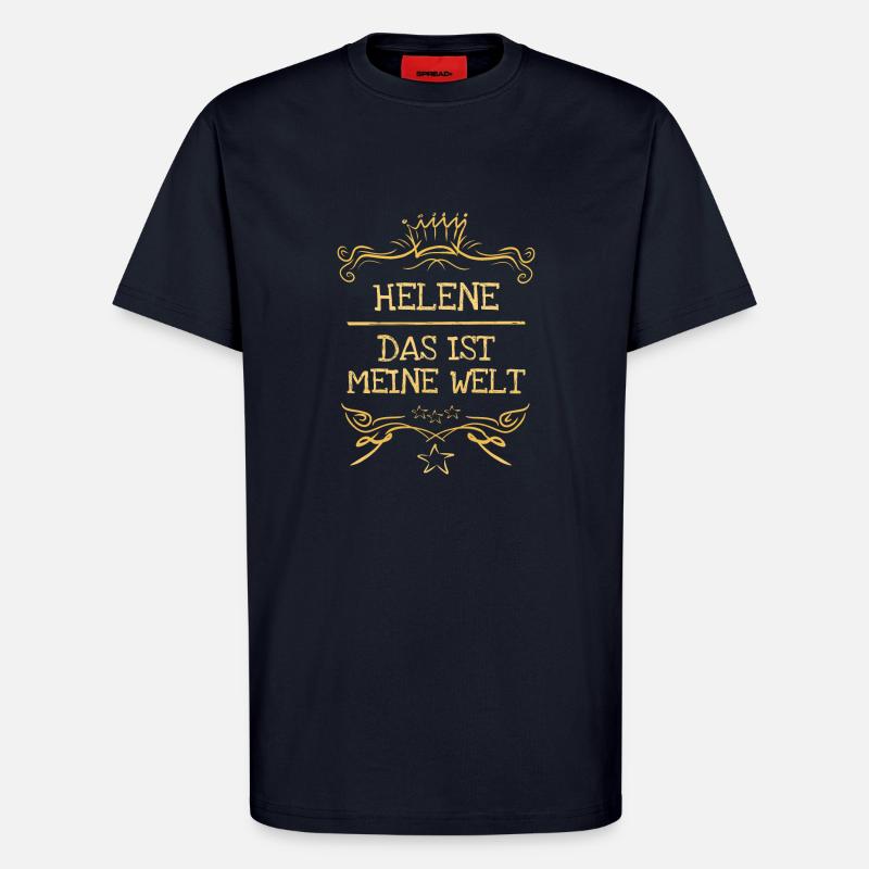 Helene als Mädchenname - T-Shirt - made by SPREAD - DARK NAVY