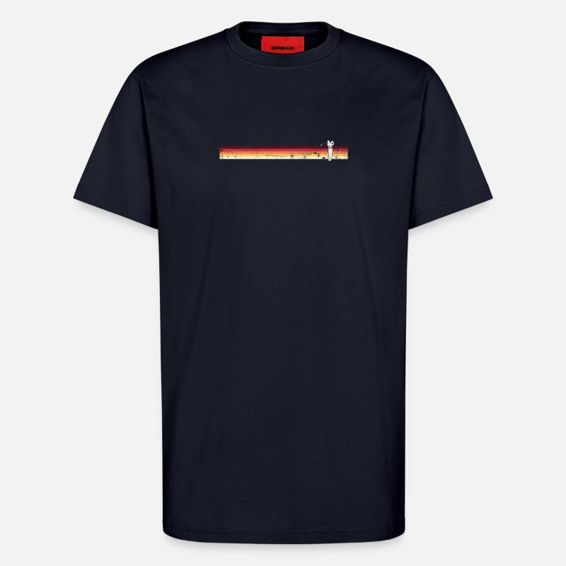 Golf Sunset Silhouette Tee - T-Shirt - made by SPREAD - DARK NAVY