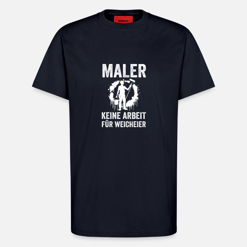 Master Painter Journeyman Painter - T-Shirt - made by SPREAD - DARK NAVY