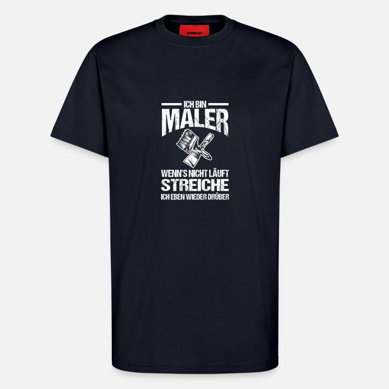 Master Painter Journeyman Painter - T-Shirt - made by SPREAD - DARK NAVY