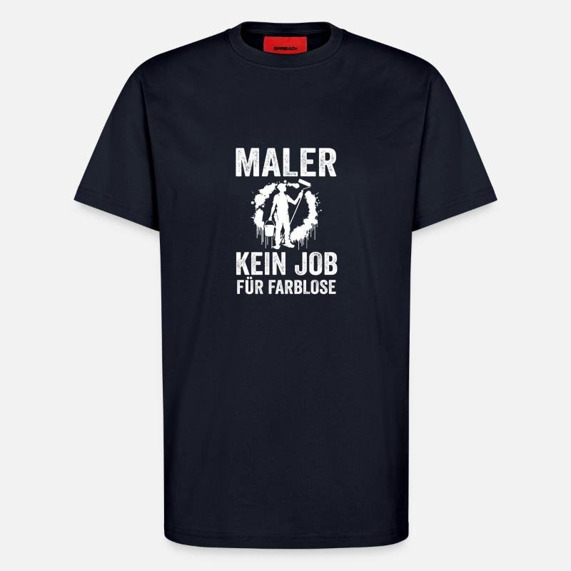 Master Painter Journeyman Painter - T-Shirt - made by SPREAD - DARK NAVY