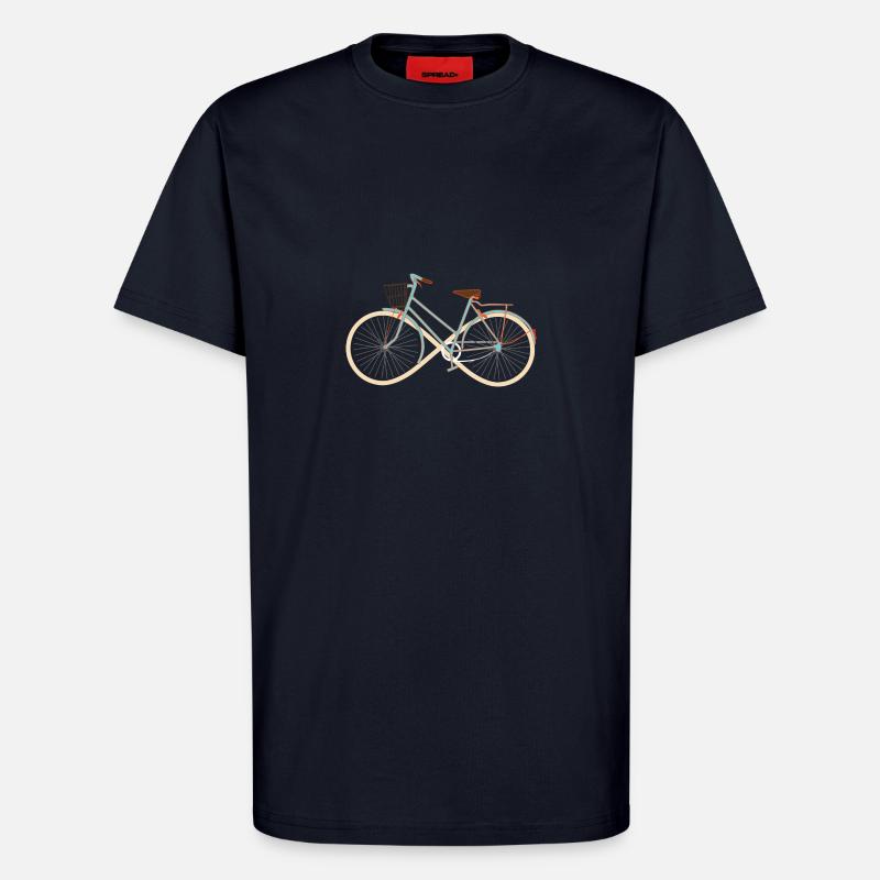 Bicycle Infinity - Bikes - Wheel - Gift - T-Shirt - made by SPREAD - DARK NAVY