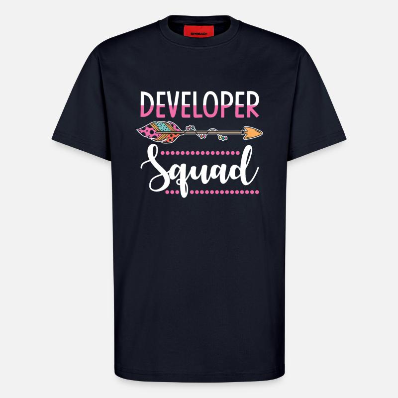 Developer Women Team - T-Shirt - made by SPREAD - DARK NAVY