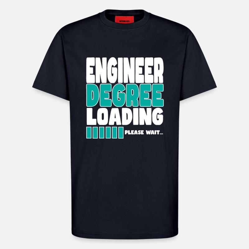 Engineer invites training - T-Shirt - made by SPREAD - DARK NAVY