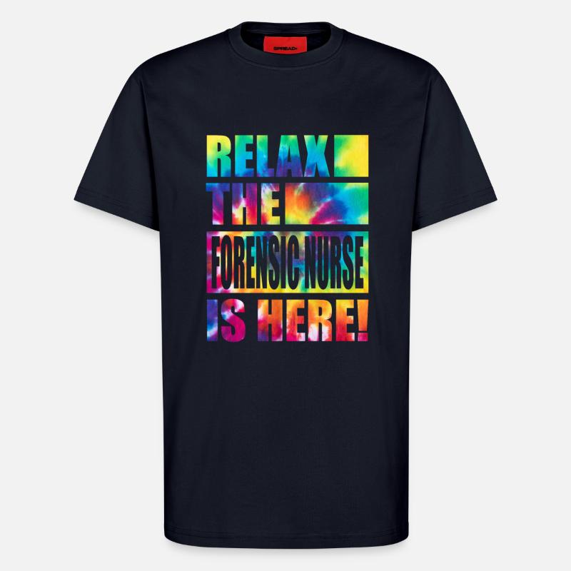 Forensic Nurse Funny Saying - T-Shirt - made by SPREAD - DARK NAVY