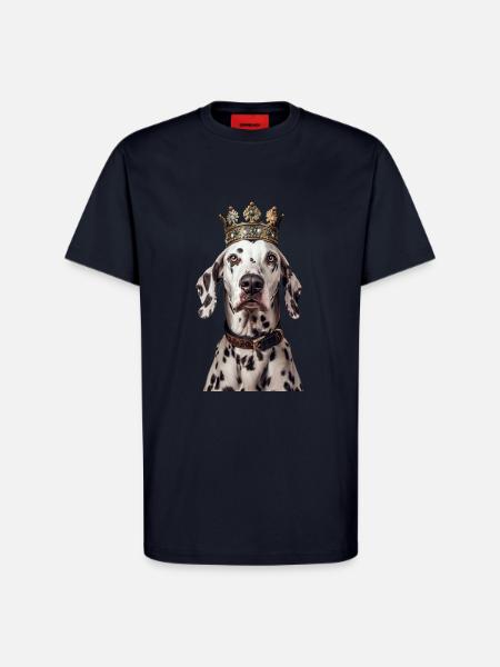 Dalmatian - T-Shirt - made by SPREAD - DARK NAVY