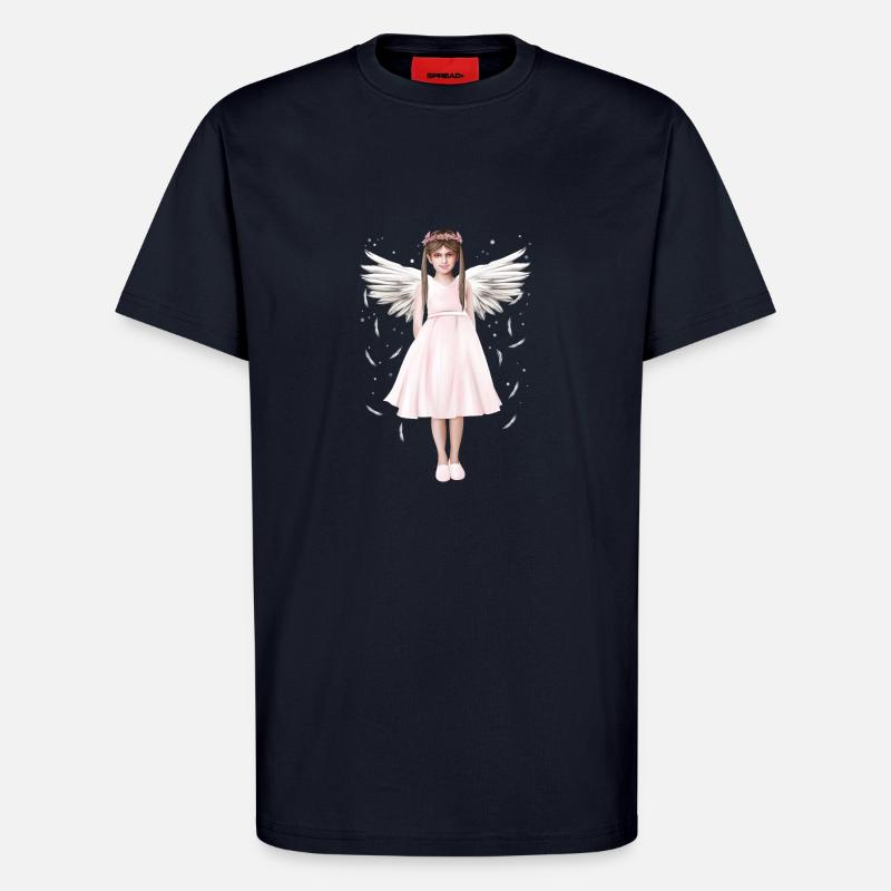 Engel oder (B)Engel - T-Shirt - made by SPREAD - DARK NAVY