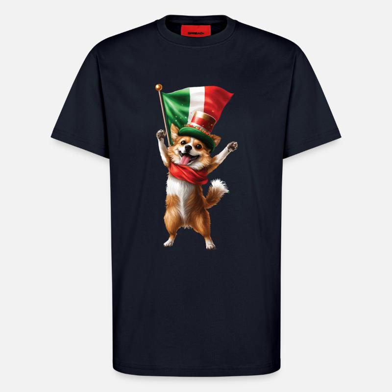 Hund - T-Shirt - made by SPREAD - DARK NAVY