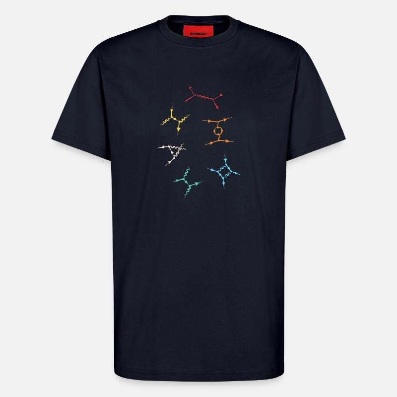 Quantum Physics Quantum Physics Quantum Leap - T-Shirt - made by SPREAD - DARK NAVY
