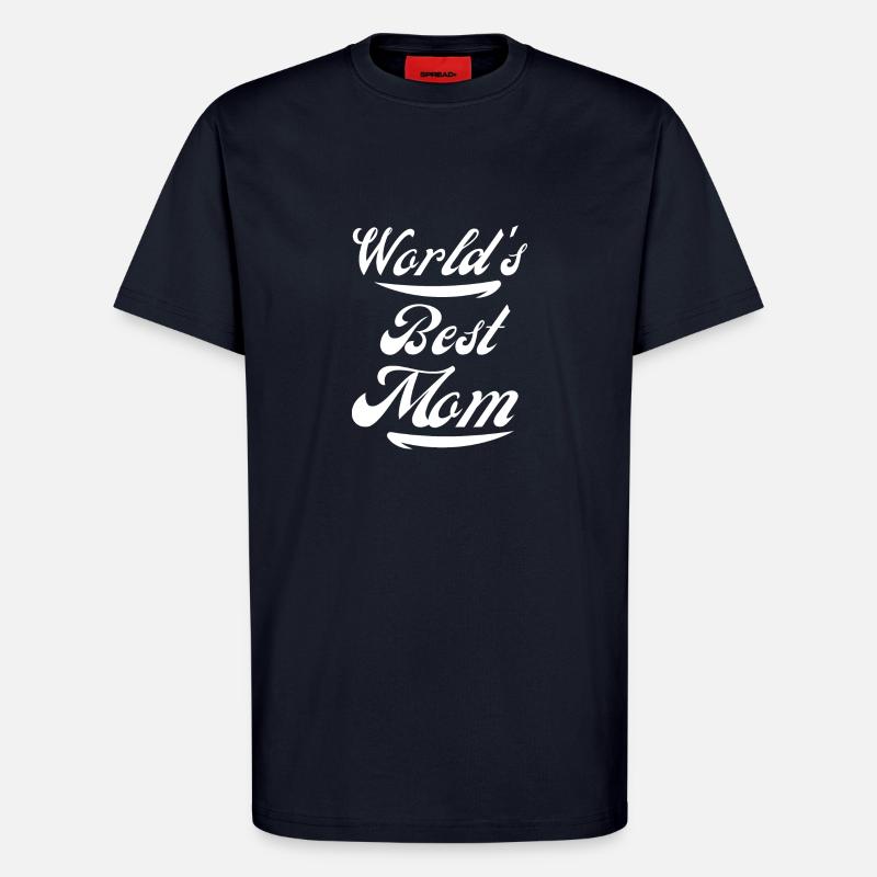 World's Best Mom - T-Shirt - made by SPREAD - DARK NAVY