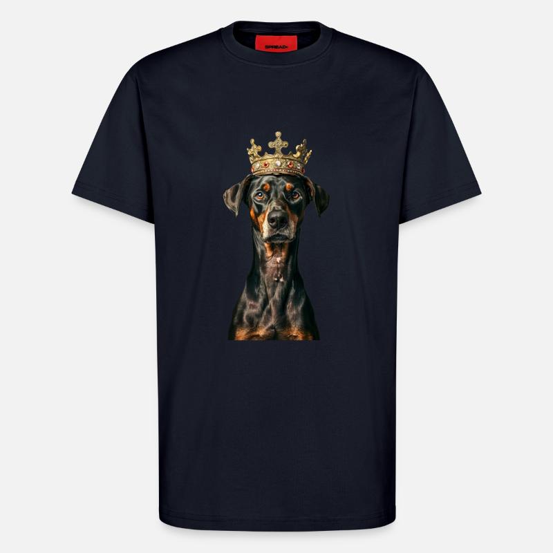 Dobermann - T-Shirt - made by SPREAD - DARK NAVY