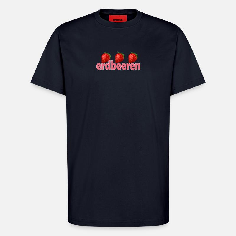 ERDBEEREN - T-Shirt - made by SPREAD - DARK NAVY