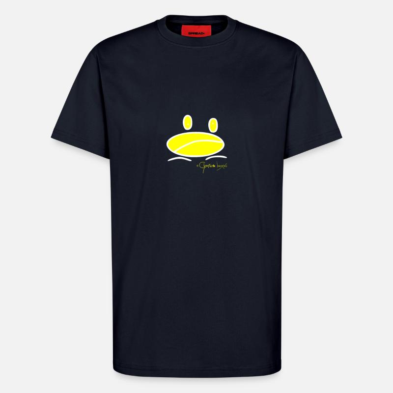 Froschmini © Chyropterum Innoxius - T-Shirt - made by SPREAD - DARK NAVY