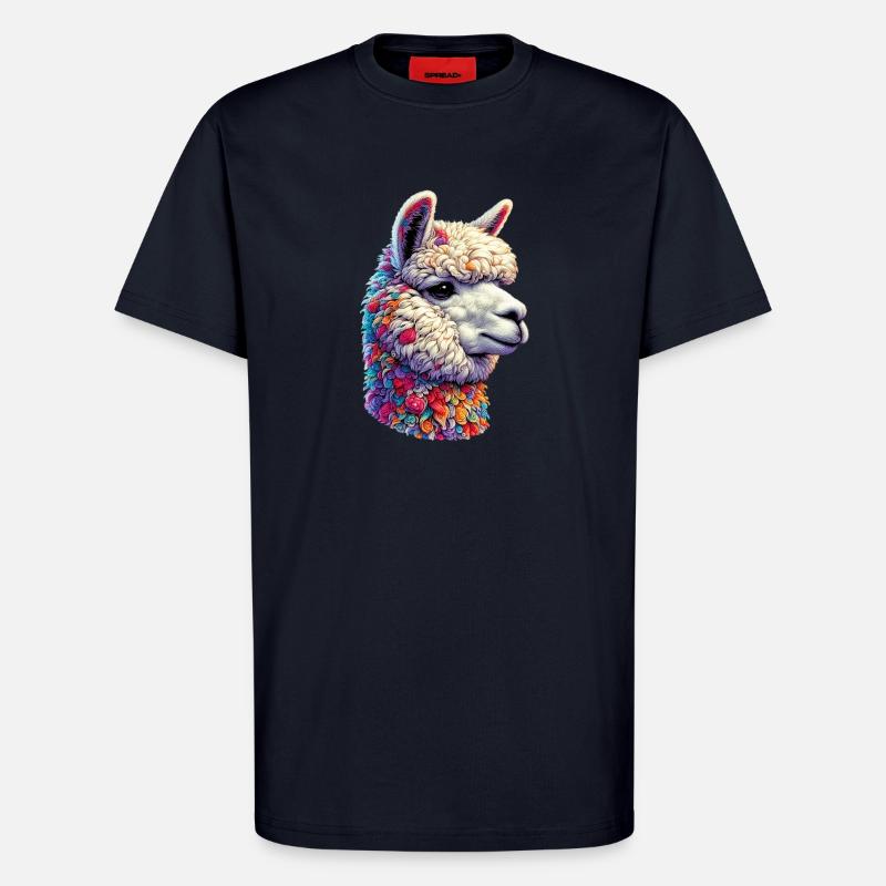 Alpaka - T-Shirt - made by SPREAD - DARK NAVY