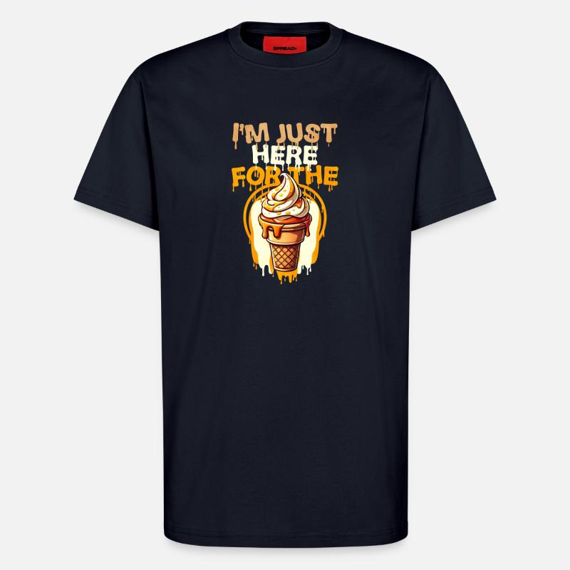 Eiscreme Spritz mit Humor - T-Shirt - made by SPREAD - DARK NAVY