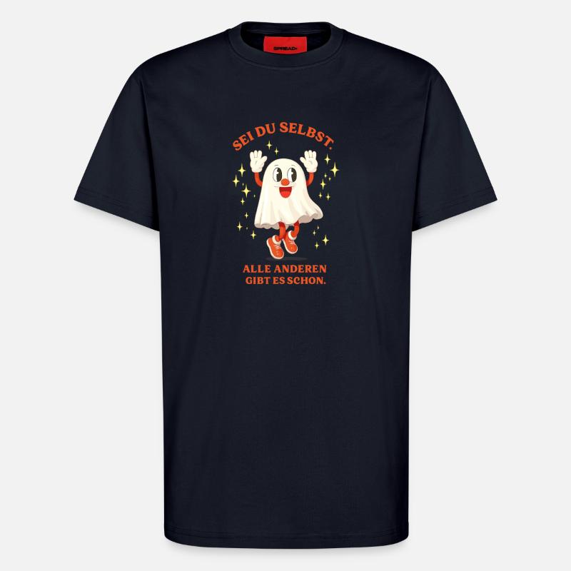 Sei Du Selbst Glitzernder Geist - T-Shirt - made by SPREAD - DARK NAVY