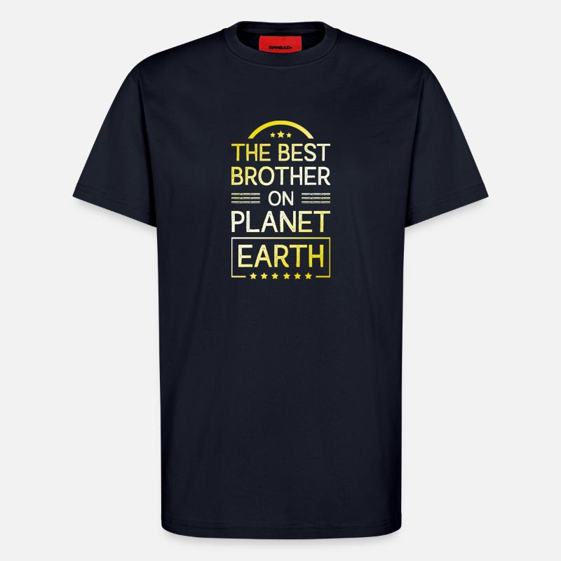 Bester Bruder Zitat - T-Shirt - made by SPREAD - DARK NAVY