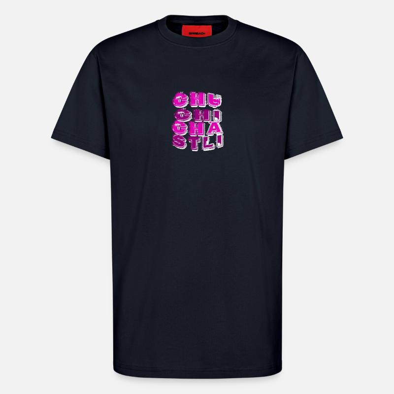 Chuchichästli Kultbegriff Schweizer Dialekt - T-Shirt - made by SPREAD - DARK NAVY