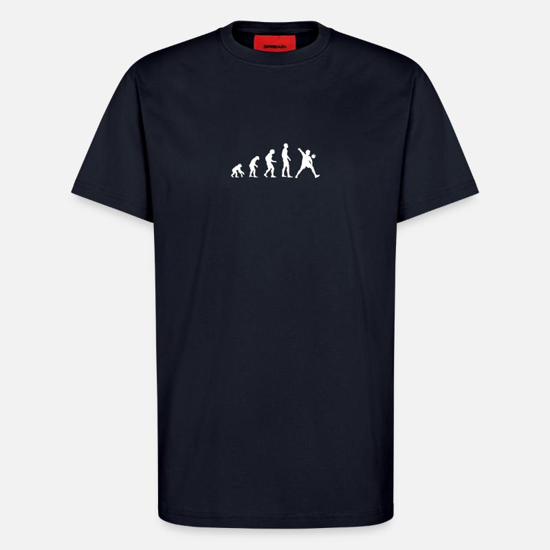 Prellball Evolution Herren Männer Jungen - T-Shirt - made by SPREAD - DARK NAVY