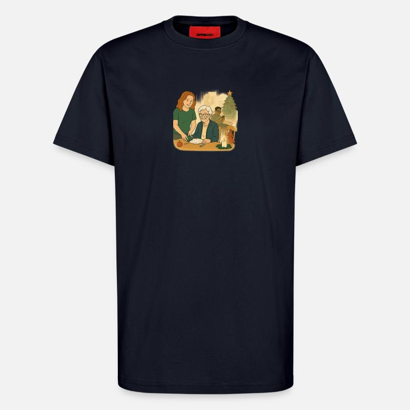 Oma Karin - T-Shirt - made by SPREAD - DARK NAVY