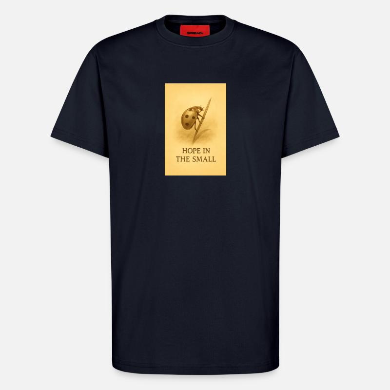 Hoffnung im Kleinen - T-Shirt - made by SPREAD - DARK NAVY
