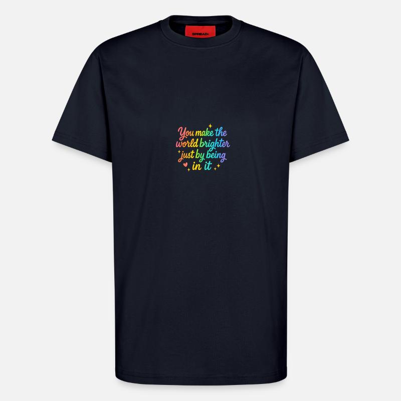 702361B6 A096 4D5F 8316 0EED26D19DE9 - T-Shirt - made by SPREAD - DARK NAVY
