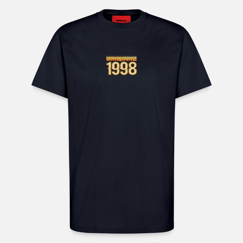 Originales Retro-Gradient von 1998 - T-Shirt - made by SPREAD - DARK NAVY