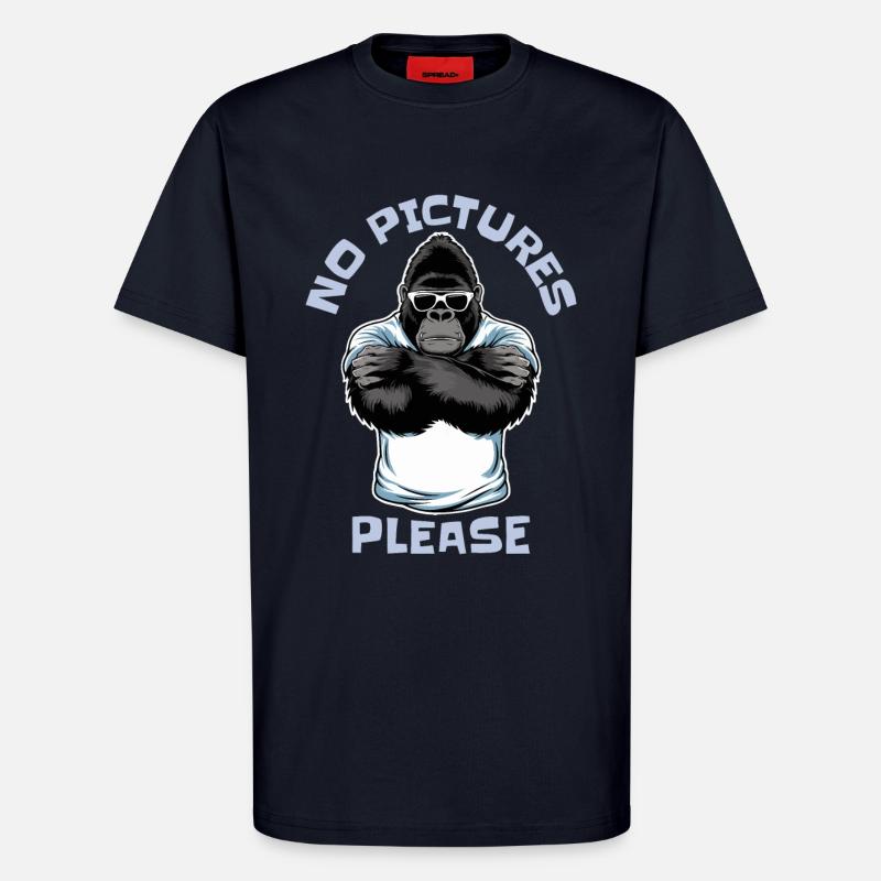 Keine Bilder bitte - T-Shirt - made by SPREAD - DARK NAVY
