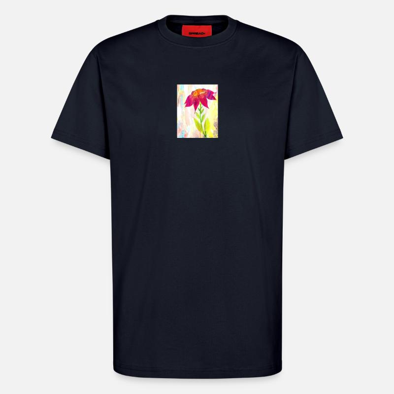 Eine Blume - T-Shirt - made by SPREAD - DARK NAVY