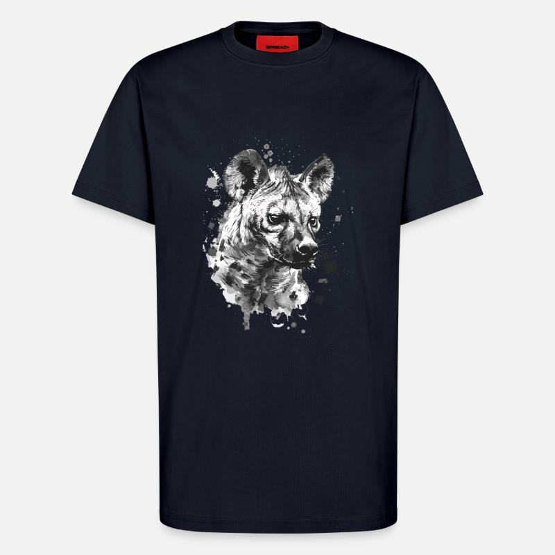 Hyäne - T-Shirt - made by SPREAD - DARK NAVY