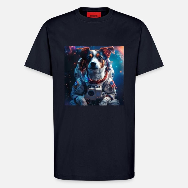 Hund - T-Shirt - made by SPREAD - DARK NAVY