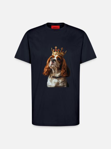 Cavalier King Charles Spaniel - T-Shirt - made by SPREAD - DARK NAVY