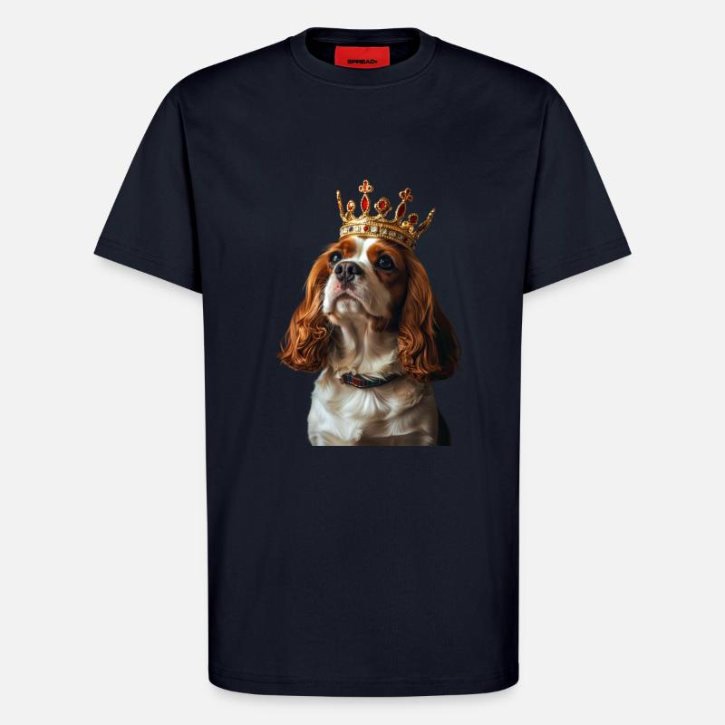 Cavalier King Charles Spaniel - T-Shirt - made by SPREAD - DARK NAVY