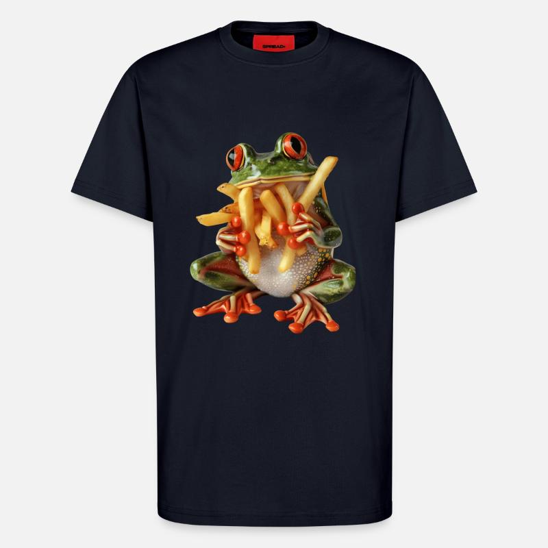 Frosch - T-Shirt - made by SPREAD - DARK NAVY