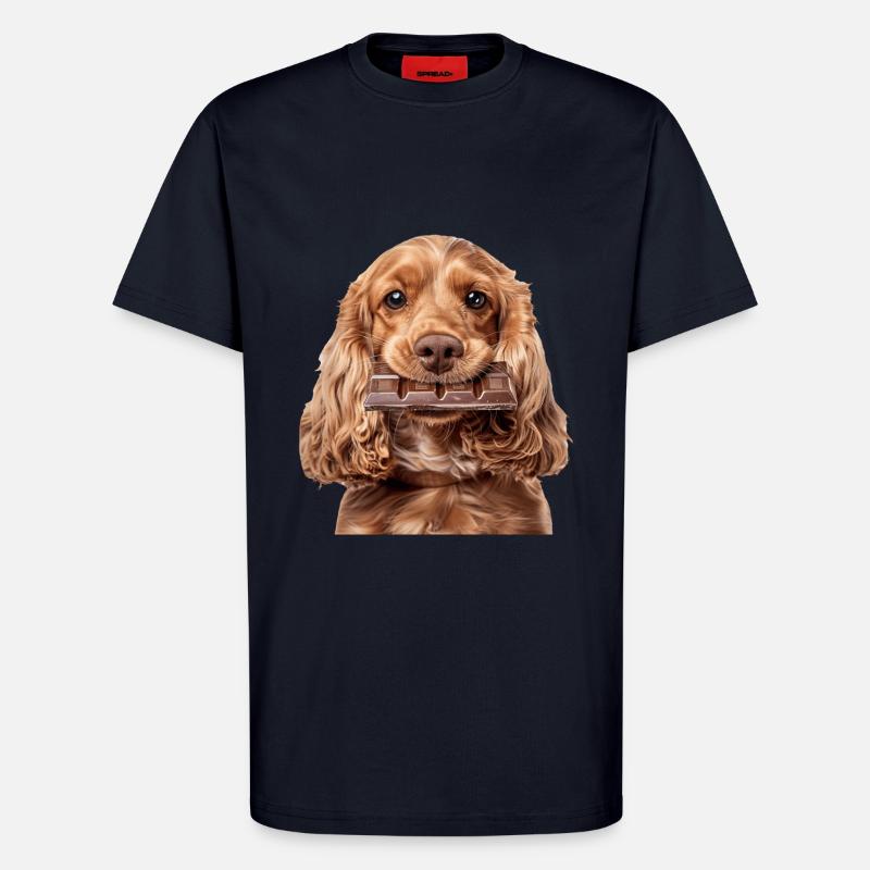 Cocker Spaniel - T-Shirt - made by SPREAD - DARK NAVY