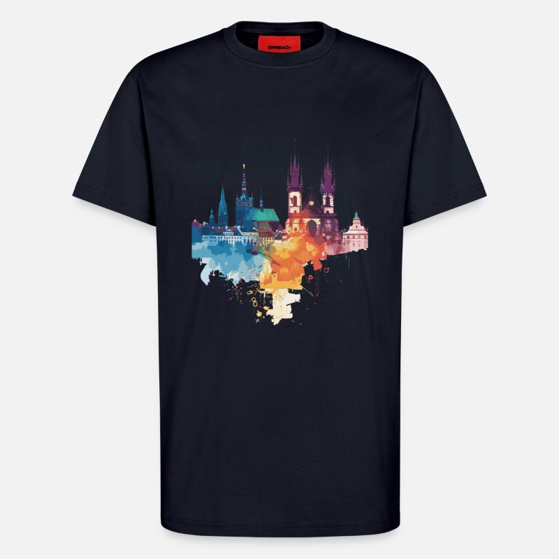 Elk - T-Shirt - made by SPREAD - DARK NAVY